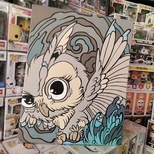 Owl's eve" artist/Anthony Trayer.          16x20 Original artwork